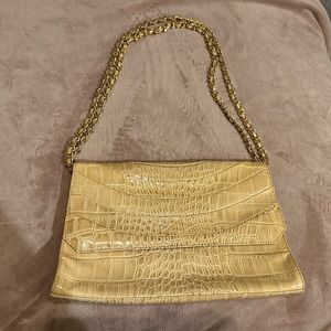 Saks Fifth Avenue Croc Style Bag
